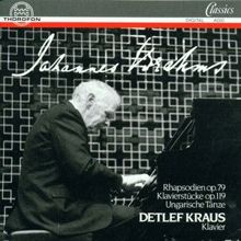 Detlef Kraus: Johannes Brahms: Klavierwerke