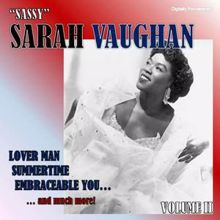 Sarah Vaughan: "Sassy" Sarah Vaughan, Vol. 2 (Digitally Remastered)