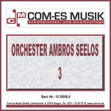 Orchester Ambros Seelos: Du schwarzer Zigeuner