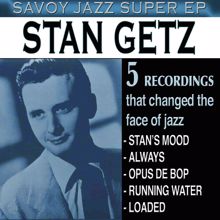 Stan Getz: Savoy Jazz Super EP: Stan Getz