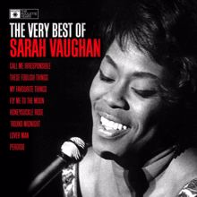 Sarah Vaughan: I Can't Give You Anything but Love