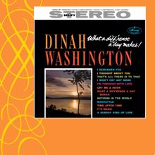 Dinah Washington: Studio Dialogue