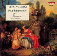 Cantilena: Arne: Symphonies Nos. 1-4