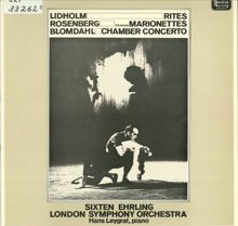 London Symphony Orchestra: Lidholm: Rites - Rosenberg: Marionettes - Blomdahl: Chamber Concerto