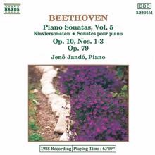 Jenő Jandó: Piano Sonata No. 7 in D major, Op. 10, No. 3: III. Menuetto. Allegro