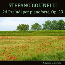 Claudio Colombo: Stefano Golinelli: 24 Preludi per pianoforte, Op. 23