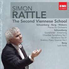 Birmingham Contemporary Music Group/Sir Simon Rattle: Chamber Symphony for 15 solo instruments, Op.9: Langsam - Sehr rasch -