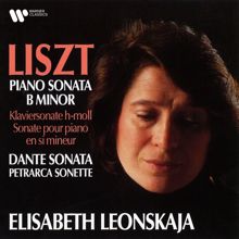 Elisabeth Leonskaja: Liszt: Piano Sonata, Dante Sonata & Petrarca Sonette