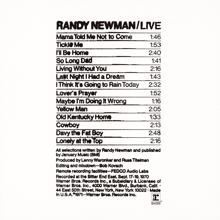 Randy Newman: Living Without You (Live Version)