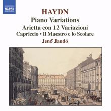 Jenő Jandó: 20 Variations in G major, Hob.XVII:2