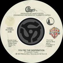 Chicago: You're The Inspiration / Once In A Lifetime [Digital 45]