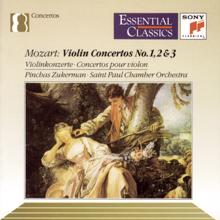 Pinchas Zukerman: Mozart:  Concertos Nos. 1-3 for Violin and Orchestra