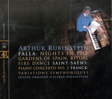 Arthur Rubinstein: Rubinstein Collection, Vol. 70: Saint-Saëns, Falla, Franck,  Prokofiev