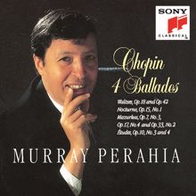 Murray Perahia: Études, Op. 10: No. 3 in E Major "Tristesse"