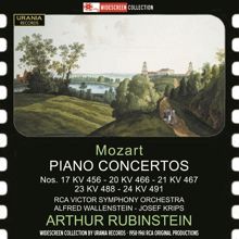 Arthur Rubinstein: Piano Concerto No. 17 in G Major, Op. 9, K. 453: II. Andante