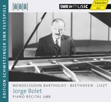 Jorge Bolet: Elegy for the left hand alone in B Minor