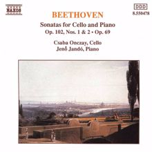 Jenő Jandó: Cello Sonata No. 4 in C major, Op. 102, No. 1: I. Andante