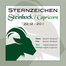 Nova: Sternzeichen Steinbock 22.12.-20.1.