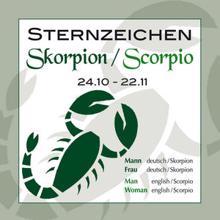 NOVA: Sternzeichen Skorpion 24.10.-22.11.