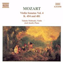 Jenő Jandó: Violin Sonata No. 32 in B flat major, K. 454: I. Largo: Allegro