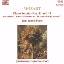 Jenő Jandó: Piano Sonata No. 11 in A major, K. 331: II. Menuetto