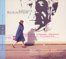 Arthur Rubinstein: Rubinstein Collection, Vol. 68: Bach-Busoni; Franck; Liszt
