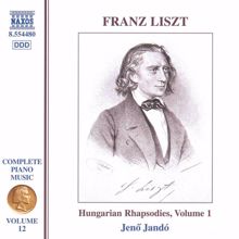 Jeno Jandó: Liszt: Hungarian Rhapsodies, Vol. 1