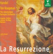 Amsterdam Baroque Orchestra, Ton Koopman, Nancy Argenta, Guillemette Laurens, Guy de Mey: Handel: La Resurrezione, HWV 47, Pt. 1: Recitativo. "Ma dinne, e sarà vero" (Cleofe, San Giovanni, Maddalena)