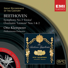 Otto Klemperer: Beethoven : Symphony No.3 'Eroica' - Overtures: 'Leonore' Nos.1 & 2