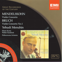 Yehudi Menuhin, Philharmonia Orchestra, Walter Susskind: Bruch: Violin Concerto No. 1 in G Minor, Op. 26: I. Prelude. Allegro moderato