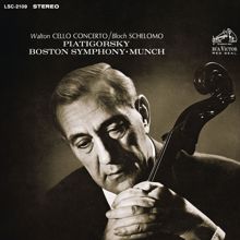 Gregor Piatigorsky: Walton: Cello Concerto - Bloch: Schelomo