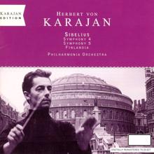 Herbert von Karajan/Philharmonia Orchestra: Sibelius: Symphonies Nos. 4 & 5/ Finlandia