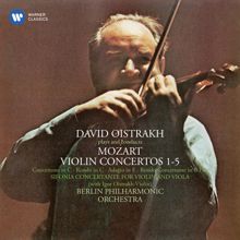 David Oistrakh: Mozart: Violin Concertos & Sinfonia concertante for Violin and Viola