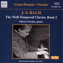 Edwin Fischer: The Well-Tempered Clavier, Book 1: Prelude