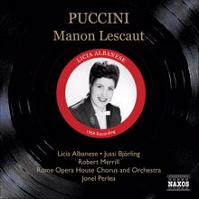 Jussi Björling: Puccini: Manon Lescaut (Albanese, Bjorling, Perlea) (1954)