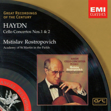 Mstislav Rostropovich: Haydn: Cello Concertos 1 & 2