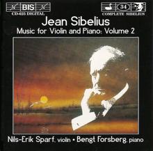 Bengt Forsberg: Sibelius: Music for Violin and Piano, Vol. 2