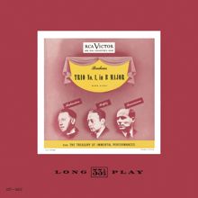 Jascha Heifetz: Brahms: Trio No. 1 in B Major, Op. 8