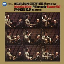 Sviatoslav Richter: Mozart: Piano Concerto No. 22, K. 482 & Symphony No. 24, K. 182