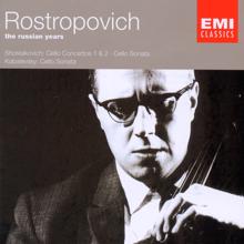 Mstislav Rostropovich/Dmitry Kabalevsky: Sonata for Cello and Piano in B flat Op. 71 (1997 Digital Remaster): I. Andante molto sostenuto