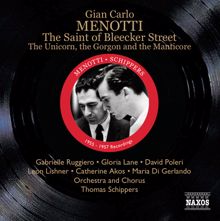 Various Artists: Menotti: The Saint of Bleecker Street