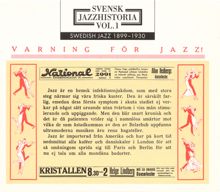 Various Artists: Swedish Jazz History, Vol. 1 (1899-1930)