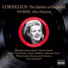 Elisabeth Schwarzkopf: Abu Hassan, J. 106: Hier liegt, welch' martervolles Los (Fatime)