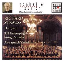 David Zinman: Richard Strauss: Don Juan; Till Eulenspiegel; Also sprach Zarathustra