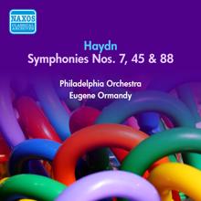 Eugene Ormandy: Symphony No. 45 in F sharp minor, Hob.I:45, "Farewell": IV. Finale: Presto - Adagio