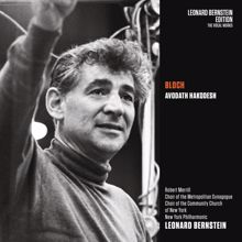 Leonard Bernstein: Part V Epilogue: Va'anachnu (Adoration). Andante moderato
