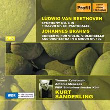 Kurt Sanderling: Beethoven: Symphony No. 6 / Choral Fantasy / Brahms: Double Concerto