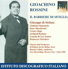 Giuseppe Di Stefano: Il barbiere di Siviglia (The Barber of Seville): Act II: Recitativo: Alfine, eccoci qua (Figaro, Conte d'Almaviva, Rosina)