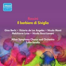 Tullio Serafin: Rossini, G.: Barbiere Di Siviglia (Il) (The Barber of Seville) (Los Angeles, Bechi, Monti, Serafin) (1952)