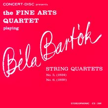 Fine Arts Quartet: String Quartet No. 6, Sz. 114: III. Mesto. Burletta